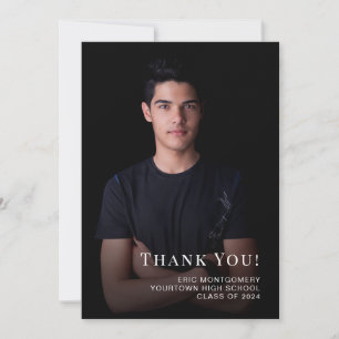 Black Class of 2024 Abschluss Danke Foto