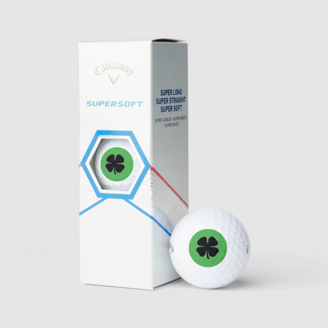 Black Closing Green Callaway Supersoft golfbälle 3 (Verpackung)