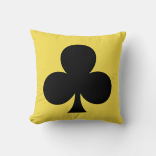 Black Clover Clubs Anzug Poker Game Kissen