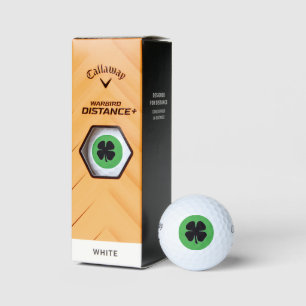 Black Clover grüne Callaway Warbird Golfbälle 3er 
