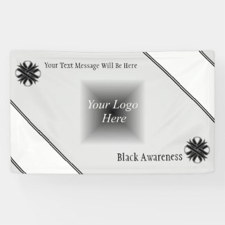 Black Clover Ribbon von Kenneth Yoncich Banner