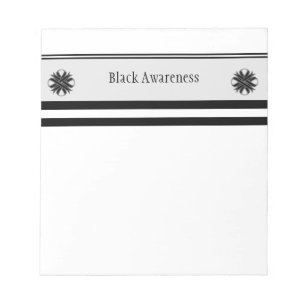 Black Clover Ribbon von Kenneth Yoncich Notizblock