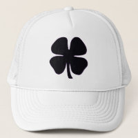 Black Clover weiße Schaumstoff-Trucker-Mütze