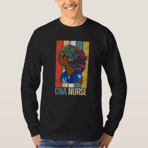 Black Cna Nurse für das afrikanisch-amerikanische  T-Shirt