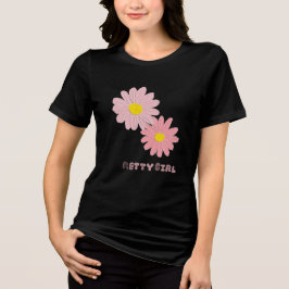 Black Colour T-Shirt Tri-Blend Shirt