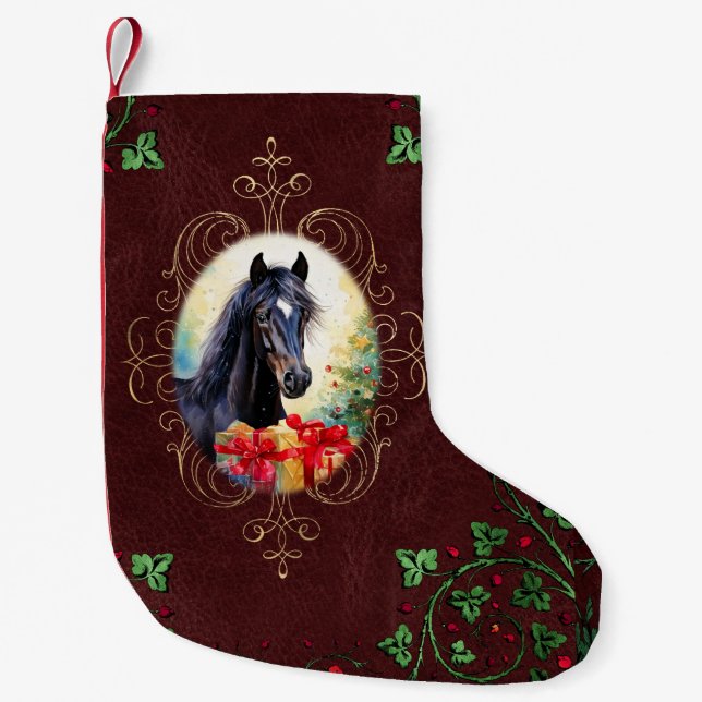 Black Colt und Weihnachtsgeschenke Kleiner Weihnachtsstrumpf (Vorderseite)