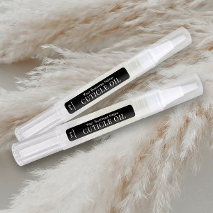 Black Cosmetic Drehung Pen 3 ml 5 ml Cuticle Oil L Etiketten
