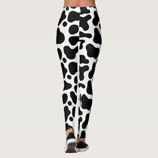 Black Cow Riddle Leggings (Rückseite)