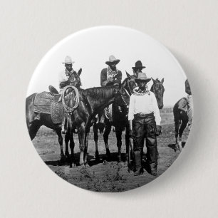 Black Cowboys bei Bonham Texas 1890 Button