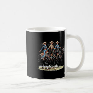Black Cowgirl Western Melanin Rodeo Afrikanische H Kaffeetasse