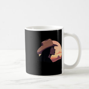 Black Cowgirl Western Rodeo Melanin Black History Kaffeetasse