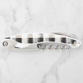 Black Cream Squares Kellnermesser