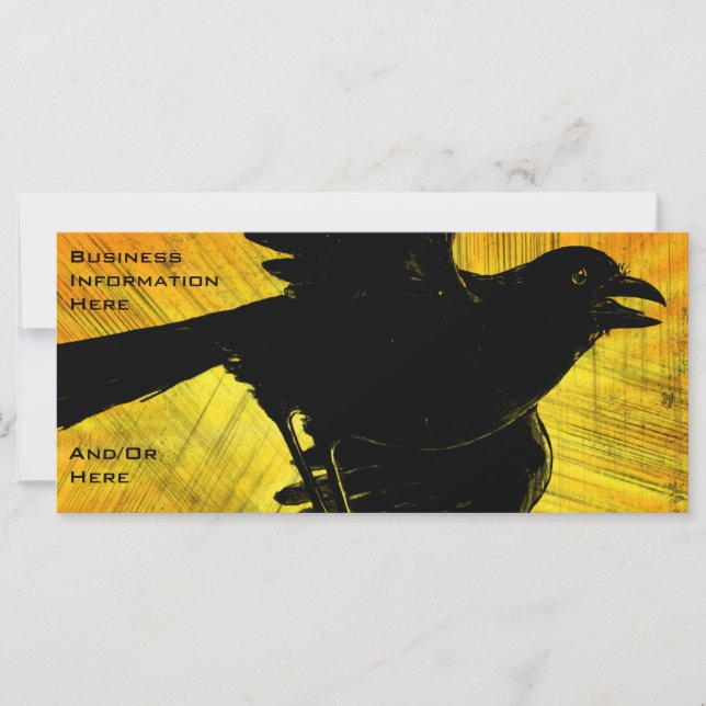 Black Crow Grunge 2012 Calendar Lesezeichen Rack C (Vorderseite)