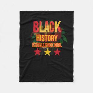 Black Culture Black History Period Sticker Fleecedecke
