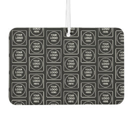 Black Custom Company Logo Business Branding Design Autolufterfrischer