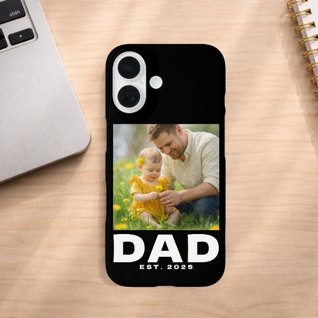 Black Dad Established Bold Photo Case-Mate iPhone Hülle (Von Creator hochgeladen)