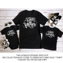 Black Daddy and Me Matching Vatertochter