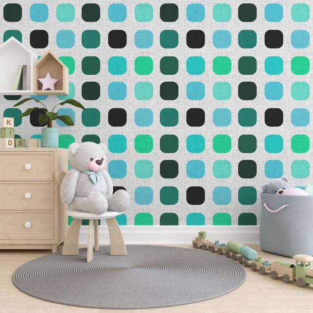 Black Dark Green Aqua Türkis Blue Art Pattern Tapete (Von Creator hochgeladen)