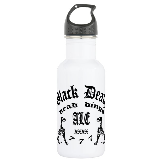 Black Death 777 - Dead Dingo Ale Trinkflasche (Vorderseite)