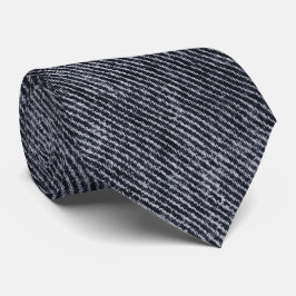 Black Denim Pattern Krawatte