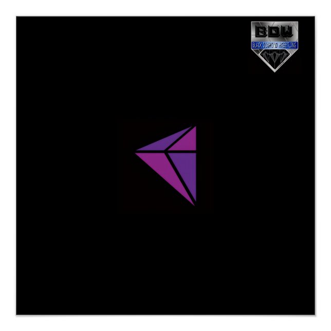 Black Diamond Beruflich Wrestling Poster (Vorderseite)