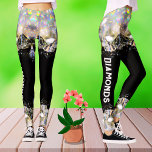 Black Diamond Modern Modern modische Mode Sport Te Leggings<br><div class="desc">Steigern Sie Ihren Stil und Ihre Leistung mit meinen modernen sportlichen Leggings, ideal für Joggen, Sport oder lässige Bekleidung. Diese Leggings sind mit einem schwarzen Diamantendesign und dezenten Glitzer-Akzenten gestaltet und bieten ein elegantes, elegantes und elegantes Ambiente, das zugleich trendig und einzigartig ist. Sie sind für Frauen und Mädchen gedacht...</div>