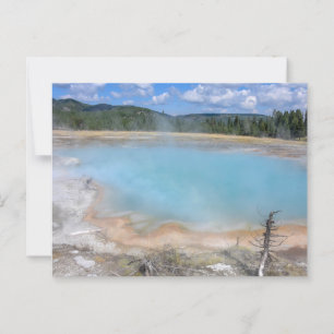 Black Diamond Pool, Yellowstone Nationalpark Postkarte