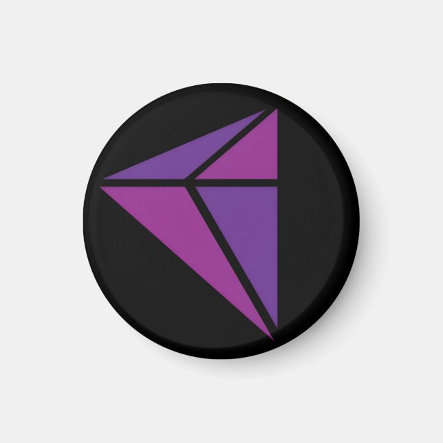 Black Diamond Pro Wrestling Magnet (Vorne)