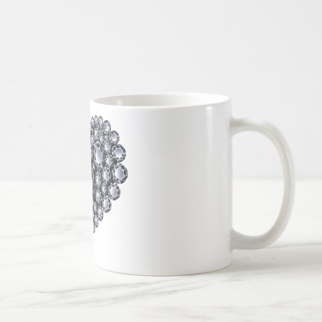 Black Diamonds Heart Gemis Tasse (Rechts)