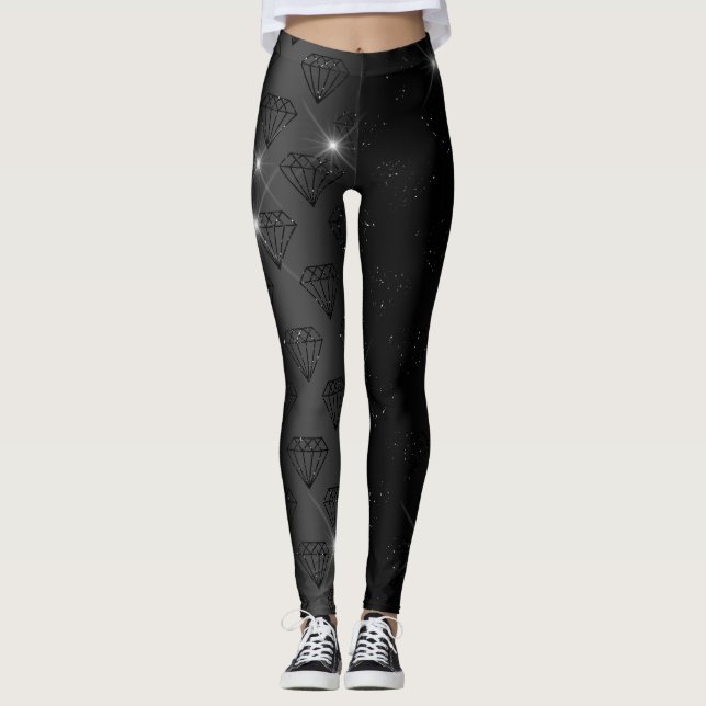 Black Diamonds Leggings (Vorderseite)