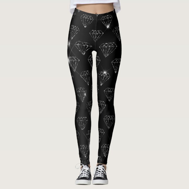 Black Diamonds Leggings (Vorderseite)