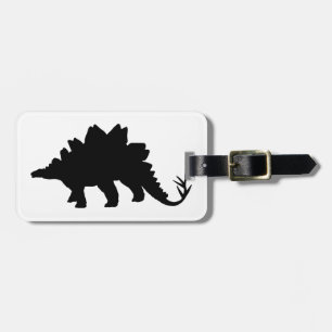 Black Dinosaurier Gepäckanhänger