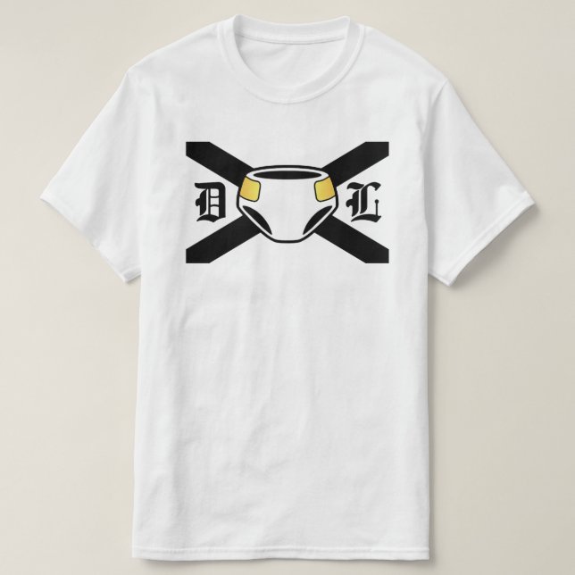 BLACK DL FLAG T - Shirt (Design vorne)
