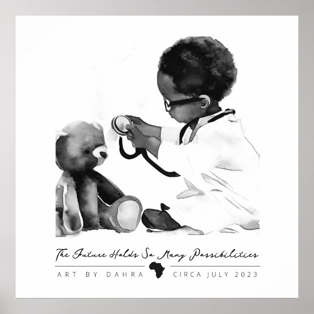 Black Doctor Poster (Vorne)