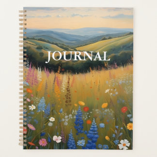 Black Dog Wildflower JOURNAL Planner Planer