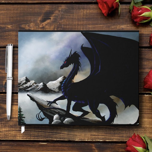 Black Dragon Fantasy Blue Moutnains Gästebuch (Von Creator hochgeladen)