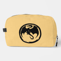 Black Dragon Gold Dopp Kit