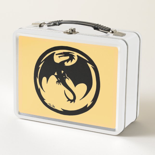 Black Dragon Gold Lunchbox (Vorderseite)