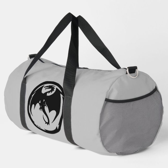 Black Dragon Grau Tasche (Rechte Ecke)
