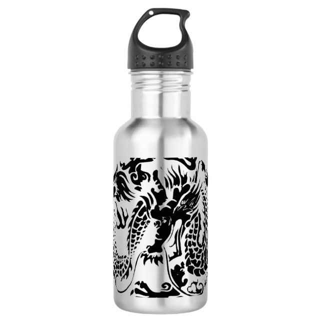 Black Dragon Liberty Flasche Edelstahlflasche (Vorderseite)