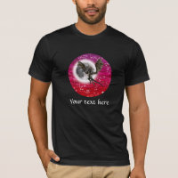 Black Dragon - Mythische Fantasie Kreatur Roter Hi