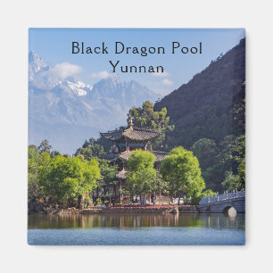 Black Dragon Pool - Yunnan, China Magnet