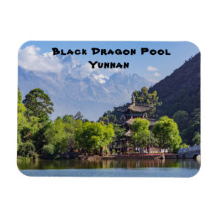 Black Dragon Pool - Yunnan, China Magnet