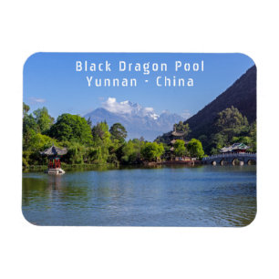 Black Dragon Pool - Yunnan, China Magnet