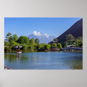 Black Dragon Pool - Yunnan, China Poster