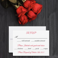 Black Dragon Rote Rosen Fantasy Wedding