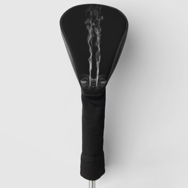 Black Dragon Smoke Golf Headcover (Vorderseite)