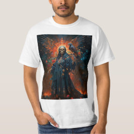 Black Dress Santa Muerte T-Shirt