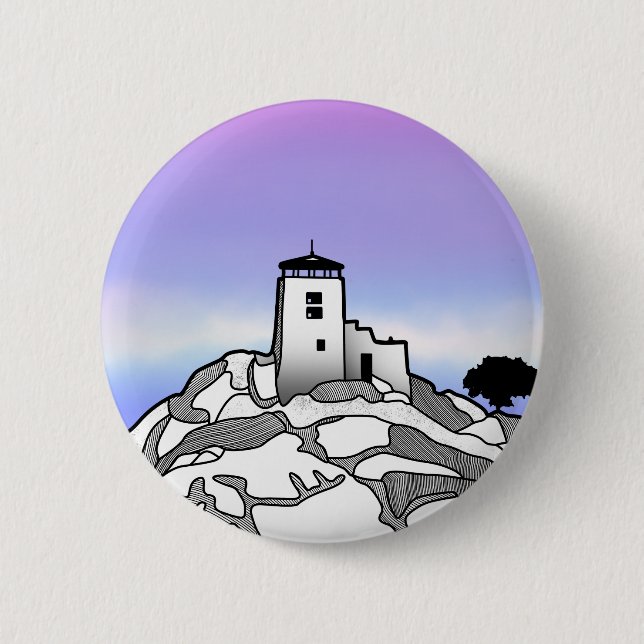 Black Elk Peak Button (Vorderseite)