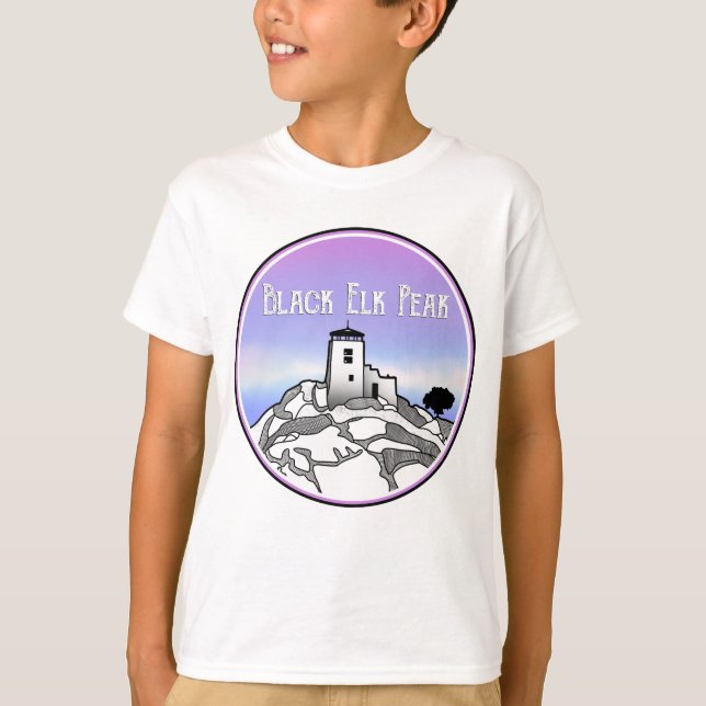 Black Elk Peak South Dakota T-Shirt (Vorderseite)